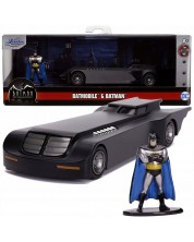 Комплект Jada Toys - Кола Batman Animated Series Batmobile, 1:32