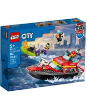 Конструктор LEGO City - Спасителна лодка (60373)