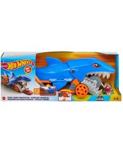 Комплект Mattel Hot Wheels - Автовоз акула, с 1 кола -1