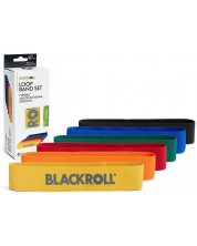 Комплект от 6 къси тренировъчни ластика Blackroll - Loop Band Set 6 -1