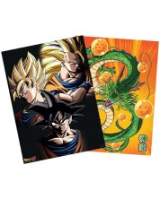 Комплект мини плакати GB eye Animation: Dragon Ball Z - Goku & Shenron -1