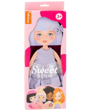 Комплект дрехи за кукла Orange Toys Sweet Sisters - Лилава рокля -1