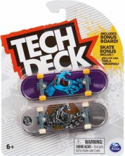 Комплект скейтборди за пръсти Tech Deck - Santa Cruz, 2 броя