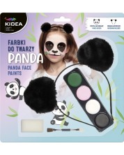 Комплект бои за лице с диадема Kidea - Панда -1