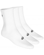 Комплект чорапи Asics - 3PPK Crew, 3 чифта, бели