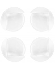 Комплект кръгли протектори за ъгли KikkaBoo, 4 броя, малки