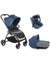 Комбинирана количка 3 в 1 Jane - Outback Crib One, Be Solid-Ink