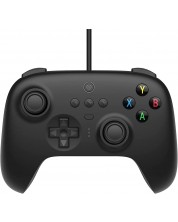 Контролер 8BitDo - Ultimate Wired, за Nintendo Switch/PC, черен