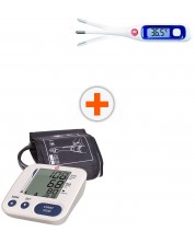 Комплект Lite Rapid Апарат за кръвно + Vedo Clear Термометър, Pic Solution -1