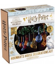 Комплект за плетене Eaglemoss Movies: Harry Potter - Hogwarts House Decorations Kit