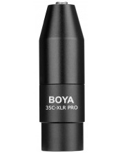 Конвертор Boya - 35C-XLR-PRO, TRS /XLR, черен -1