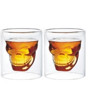 Комплект от 2 двустенни чаши за уиски Faubourg - Glasgow, 150 ml -1