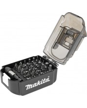 Комплект отвертка и битове Makita - E-00016, 30 броя + магнитен държач