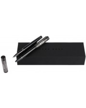 Комплект химикалка и ролер Hugo Boss Grade - Черни -1