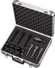 Комплект микрофон за барабани AUDIX - DP4 DRUM KIT 4 части, черен