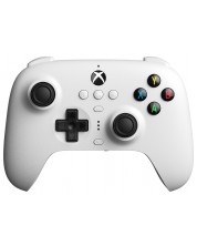 Контролер 8BitDo - Ultimate Wired, Hall Effect Edition, бял (Xbox One/Xbox Series X/S)