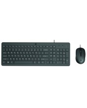 Комплект клавиатура и мишка HP - 150, черни