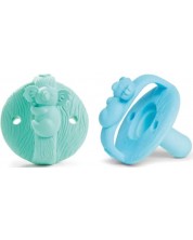 Комплект силиконови залъгалки Munchkin - Koala, 0m+, 2 броя, сини