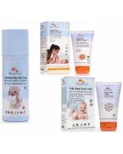 Комплект за бебета и деца Mommy Care - Крем против подсичане, сапун и лосион -1