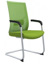 Комплект посетителски столове RFG - Snow M, 2 броя, зелени -1