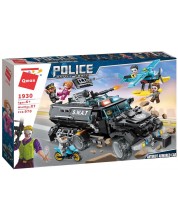 Конструктор Qman Police Battle Force - Брониран автомобил