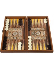 Комплект шах и табла Manopoulos - ориенталски принт, 38 х 20 cm