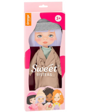 Комплект дрехи за кукла Orange Toys Sweet Sisters - Бежов шлифер -1