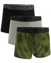 Комплект мъжки боксерки Under Armour - Performance Cotton 3", 3 броя , многоцветни