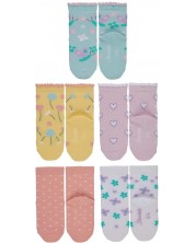 Комплект детски чорапи Sterntaler - 5 чифта, 17/18, 6-12 месеца