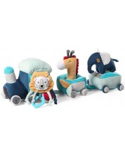 Комплект образователни играчки Babyono Play More - Сафари влак