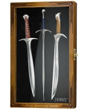 Комплект ножове за писма The Noble Collection Movies: The Hobbit - Sting, Glamdring and Orcrist, 30 cm