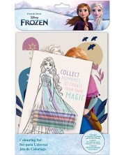 Комплект за оцветяване Kids Licensing - Frozen -1