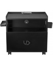 Компютърен шкаф Ultradesk - Crate, черен -1