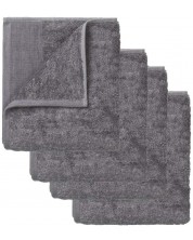 Комплект от 4 хавлиени кърпи Blomus - Gio, 30 х 30 cm, графит -1