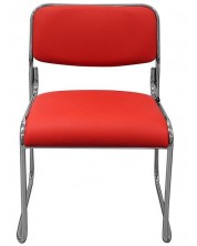 Комплект посетителски столове RFG - Axo M, 5 броя, червени -1