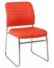 Комплект посетителски столове RFG - Iron M, 6 броя, червени