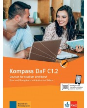 Kompass (DaF) C1.2 Kurs und Ubungsbuch mit Audios und Videos