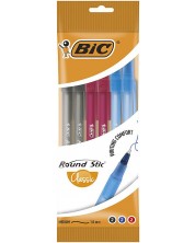 Комплект химикалки BIC Round Stic Classic - 1.0 mm, 6 броя -1