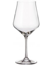 Комплект чаши за вино Bohemia - Royal Lida, 6 броя x 580 ml -1