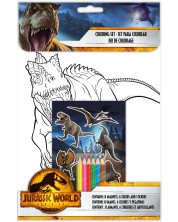 Комплект за оцветяване Kids Licensing - Jurassic World