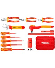 Комплект VDE инструменти TOTAL - Industrial, 26 части -1