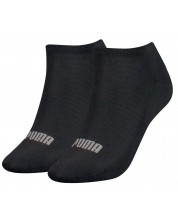 Комплект дамски чорапи Puma - Sneaker, 2 чифта, черни