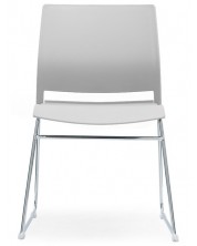 Комплект посетителски столове RFG - Gardena, 4 броя, сиви