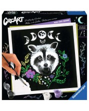 Комплект за рисуване по номера Ravensburger CreArt - Миеща мечка