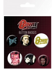Комплект значки GB eye Music: David Bowie - Key Art -1