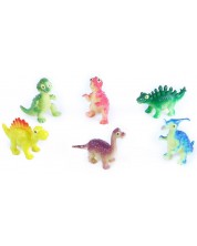 Комплект фигурки Rappa - Бебета динозаври I, 6 броя, 5 cm -1