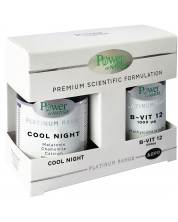 Platinum Range Cool Night + B-Vit 12, 30 капсули + 20 таблетки, Power of Nature -1