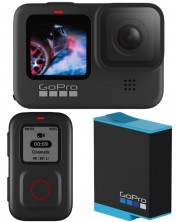 Комплект GoPro - HERO 9 Black, резервна батерия и дистанционно -1