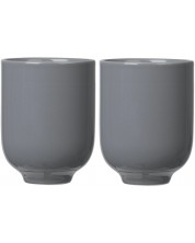Комплект от 2 двустенни чаши Blomus - Ro, 250 ml, графит -1