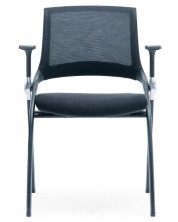 Комплект посетителски столове RFG - Swiss, 2 броя, черни